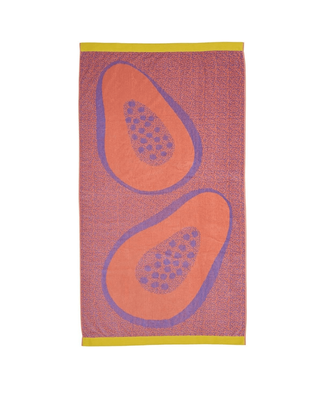 KAAT Amsterdam Papaya Beach Towel 100x180