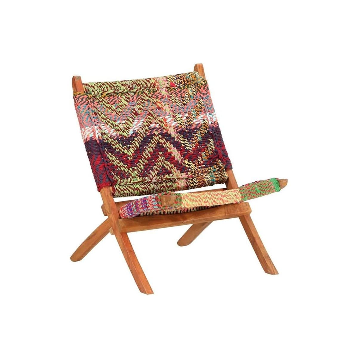 vidaXL Chindi Folding Chair (Vintage)