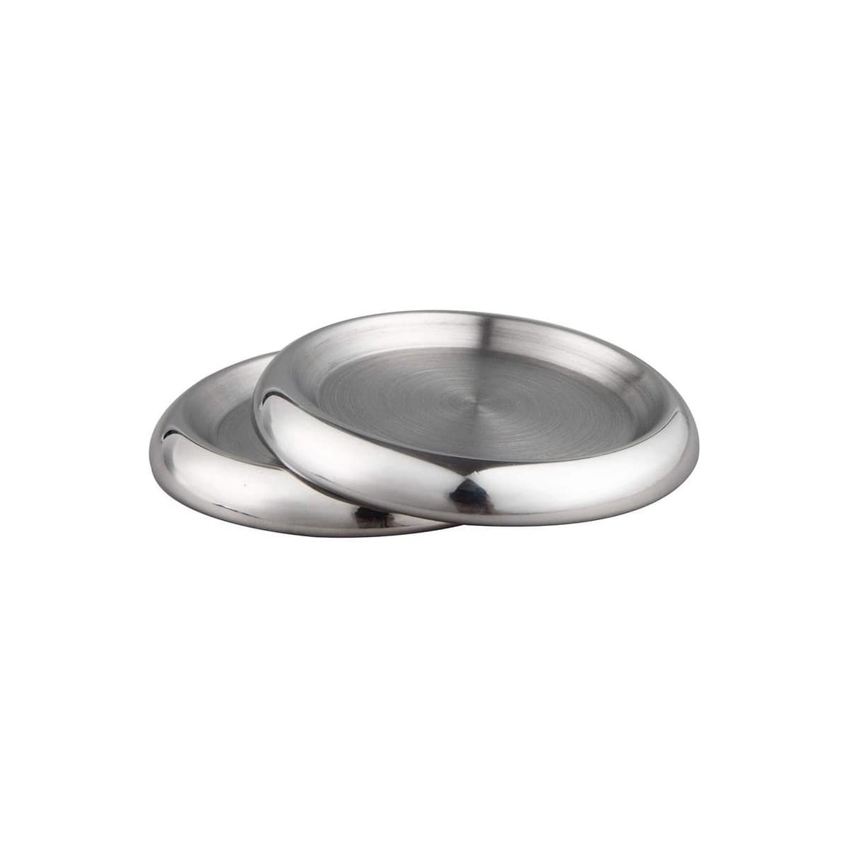 IMEEA Stainless Steel Cup Coasters / Candle Holder