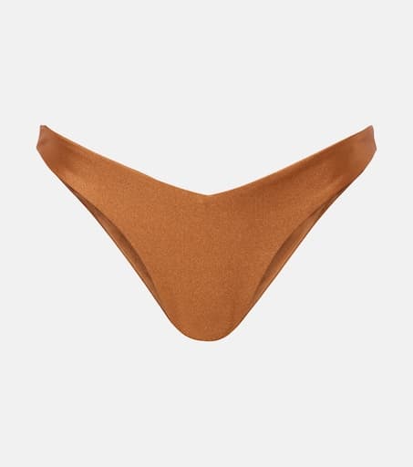 Jade Swim Vera Bikini Bottom - Brown