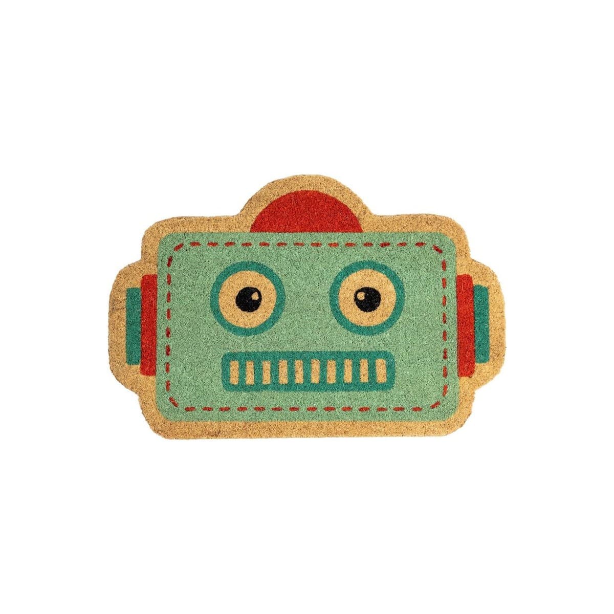 Fisura Robot Coir Doormat (Blue) 60x40