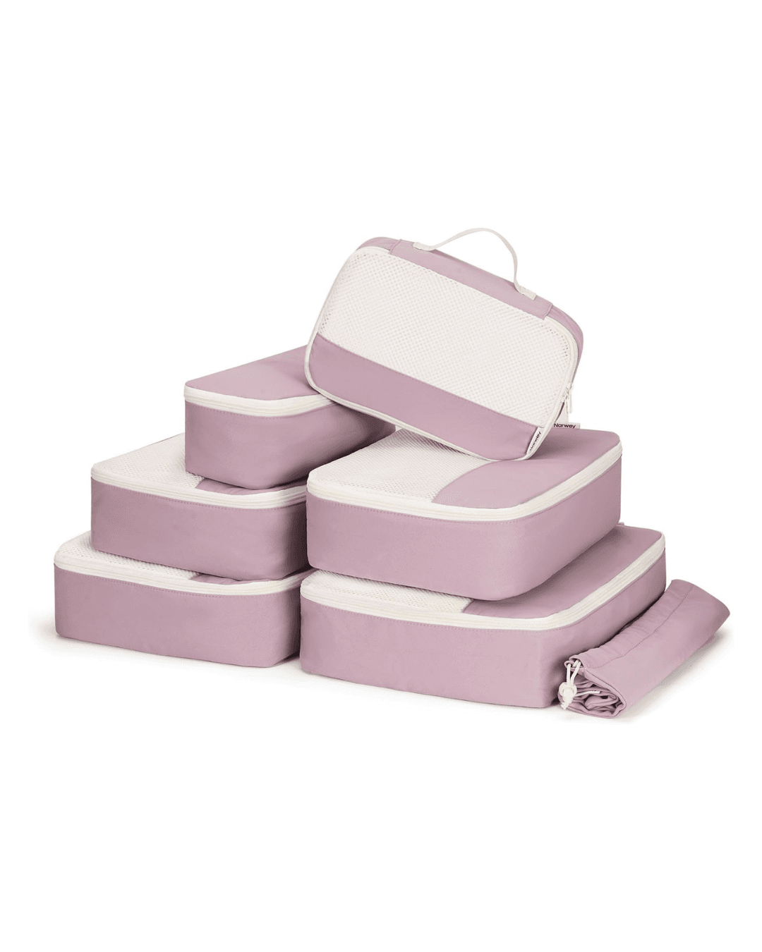 Narwey 7-Piece Suitcase Organiser Set