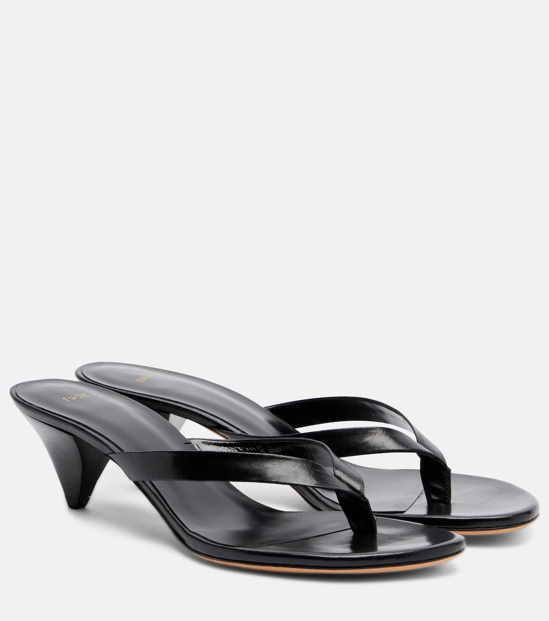 Sandalen Rooty aus Leder in Schwarz