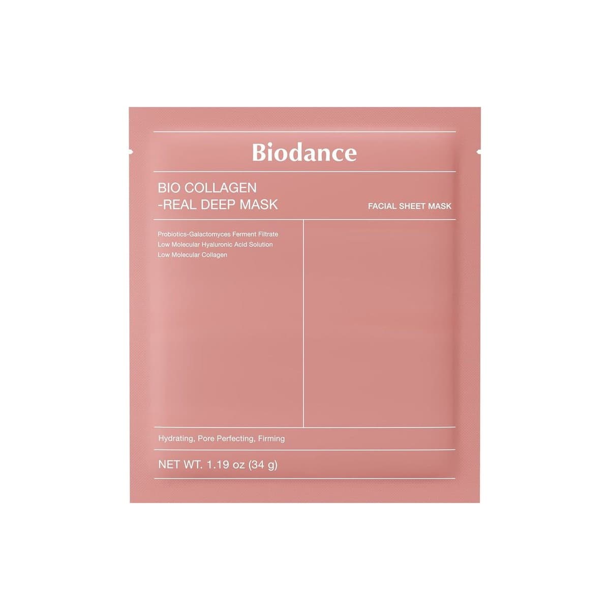 Bio Collagen-Real Deep Mask – Feuchtigkeitsspendende und straffende Maske