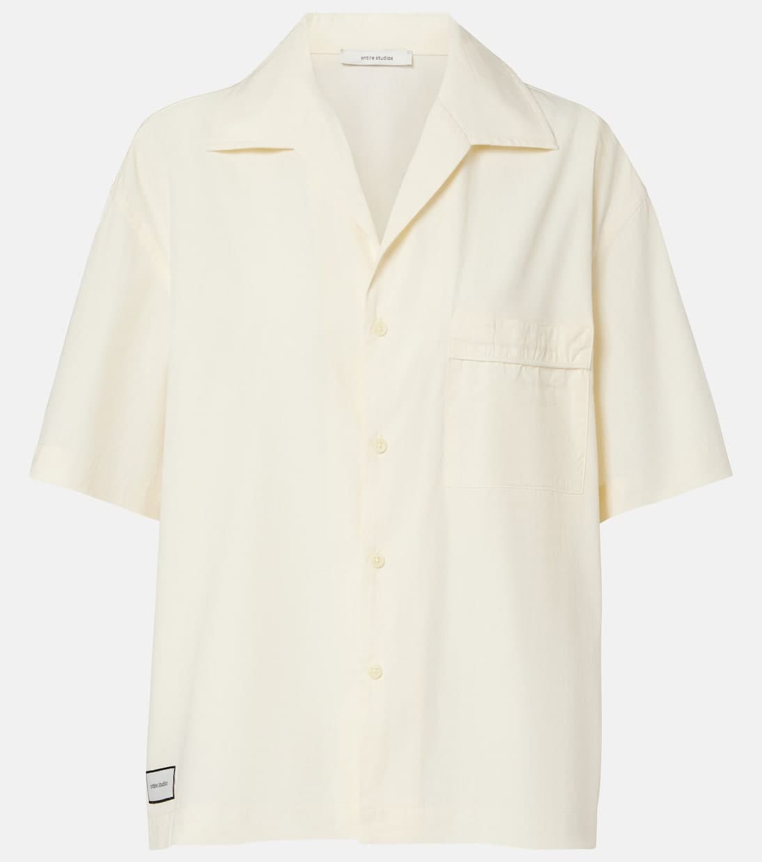Entire Studios Cotton Pyjama Shirt - Yellow