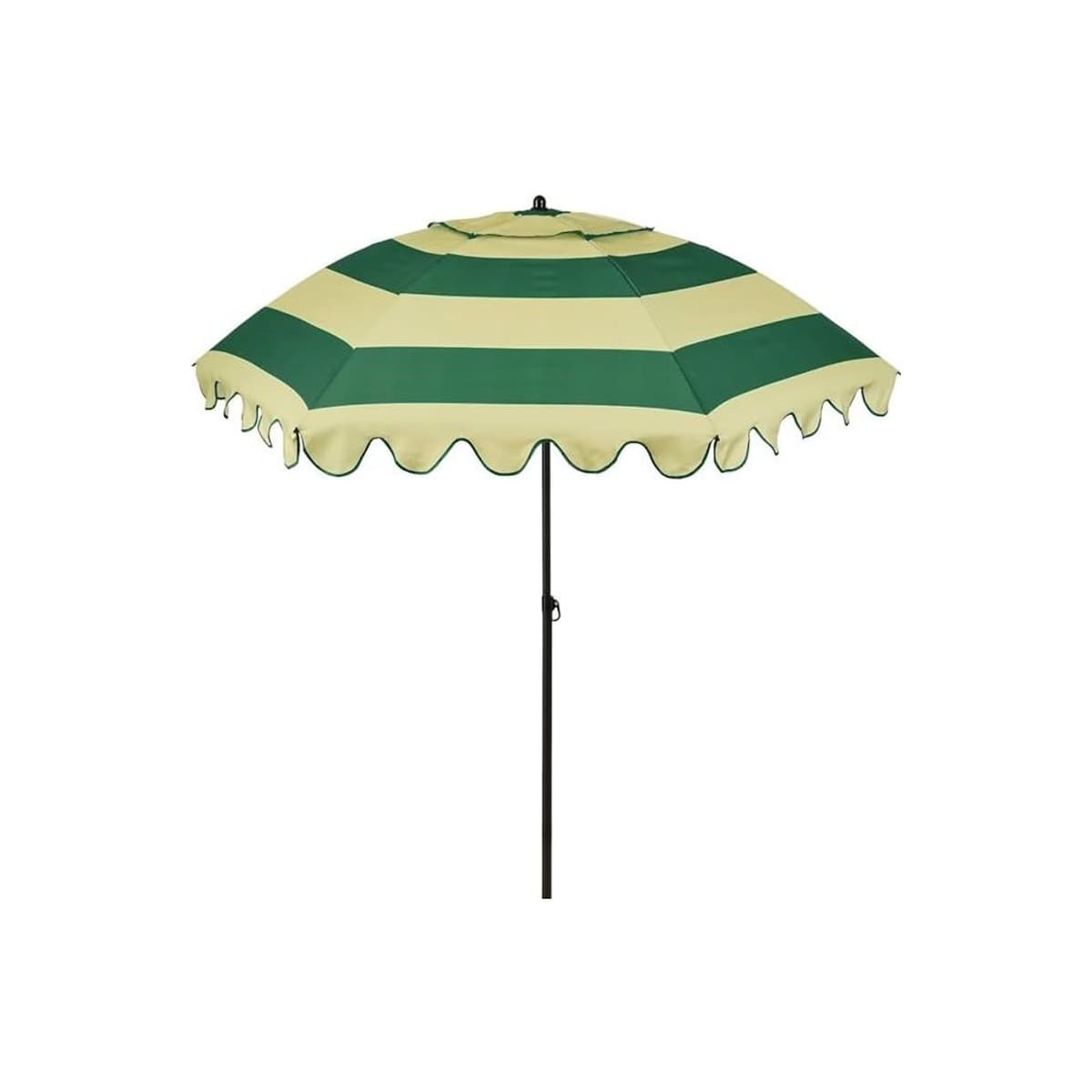 MICA Decoration Tilting Parasol with Ruffles