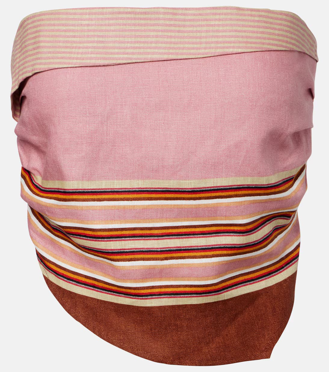 Faithfull Top Ebbe aus Leinen - Multicolor