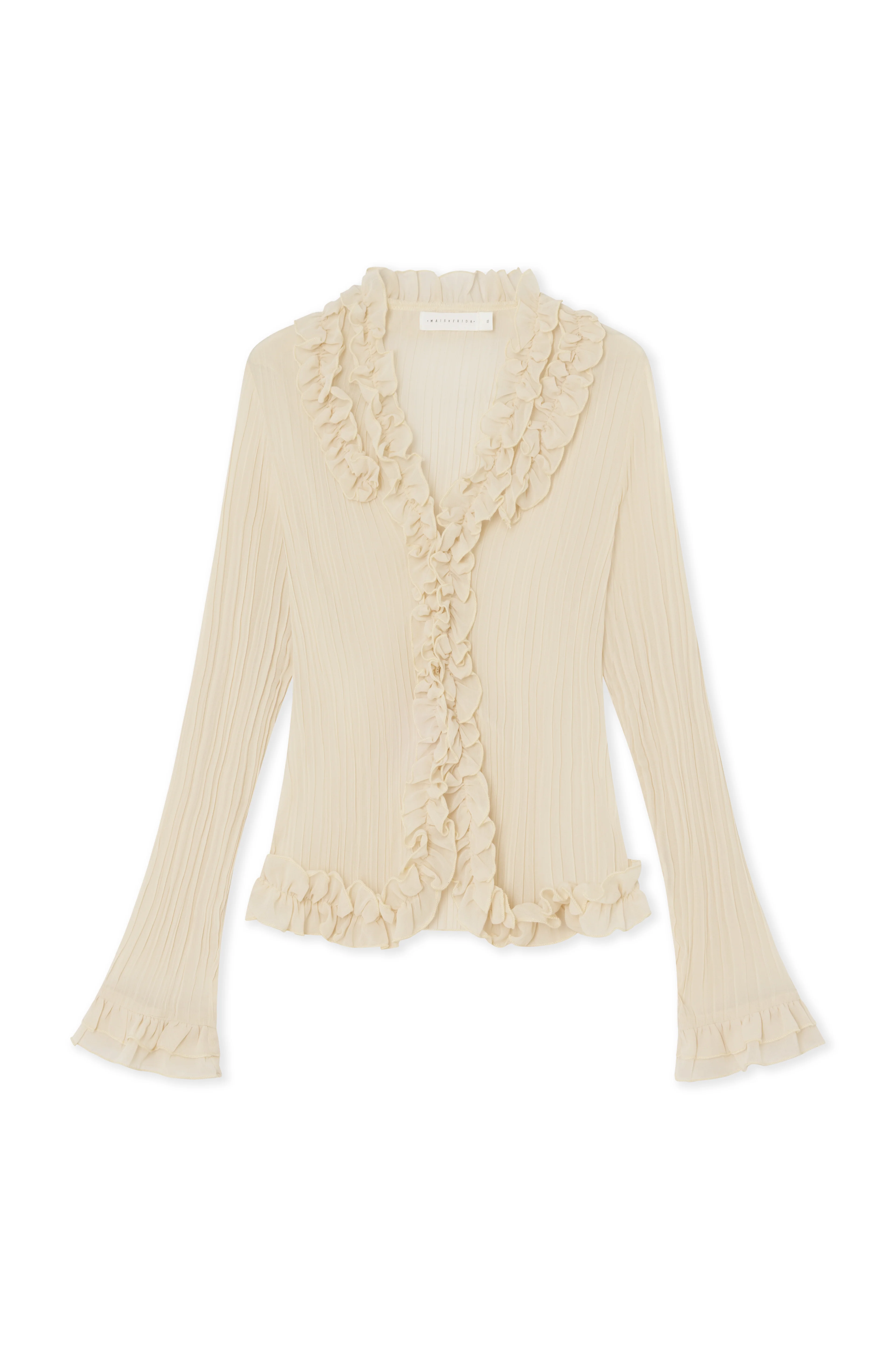 Mais X Frida Kara Blouse - White
