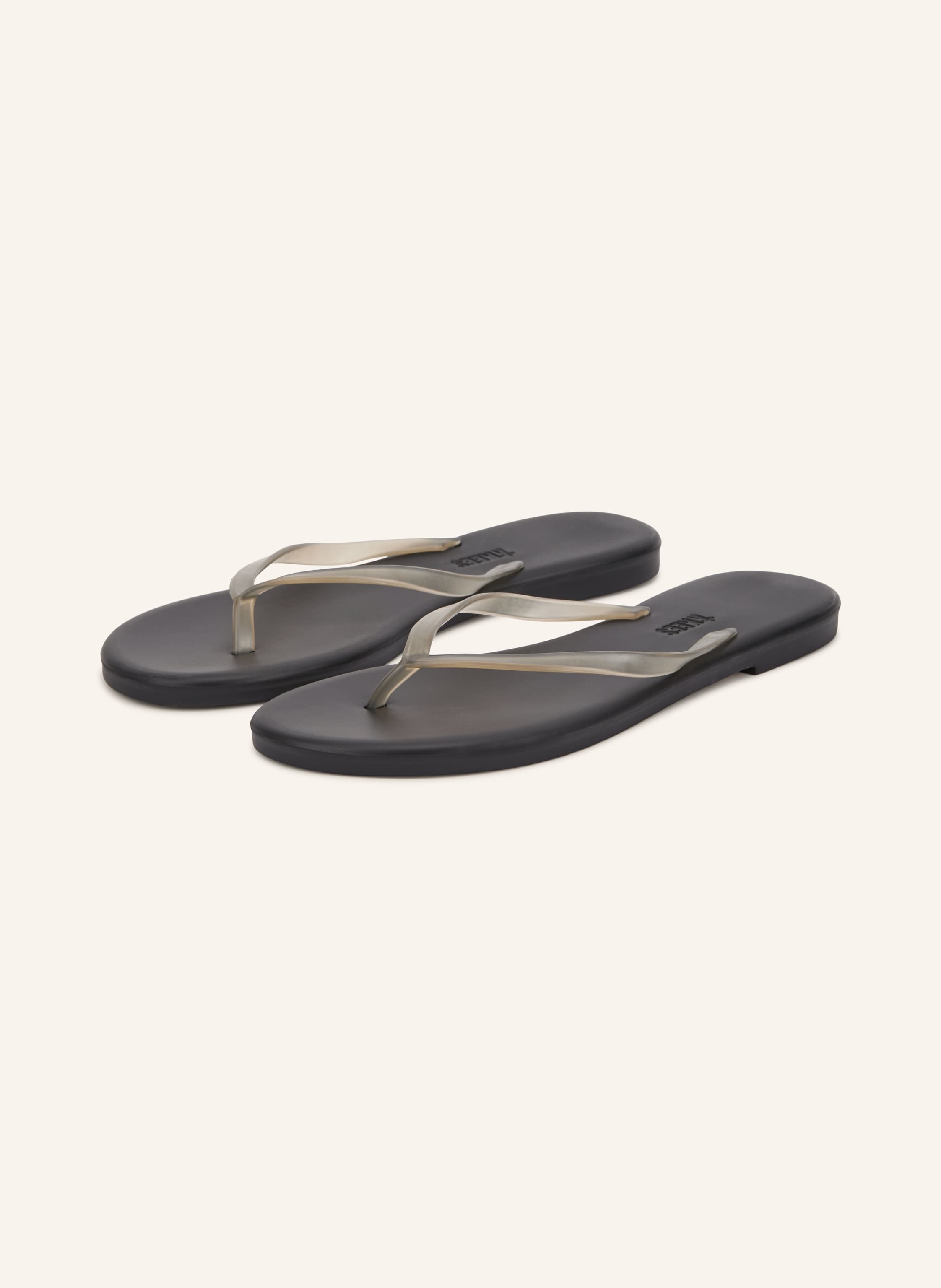 TKEES Flip-Flops Aqua - Schwarz/Hellgrau